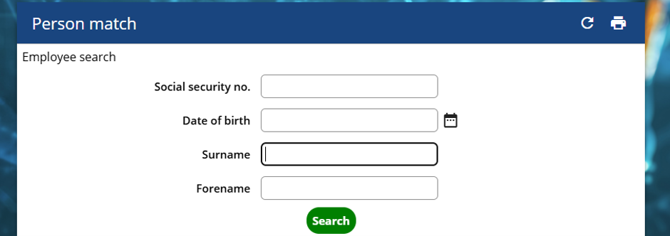 Employee search